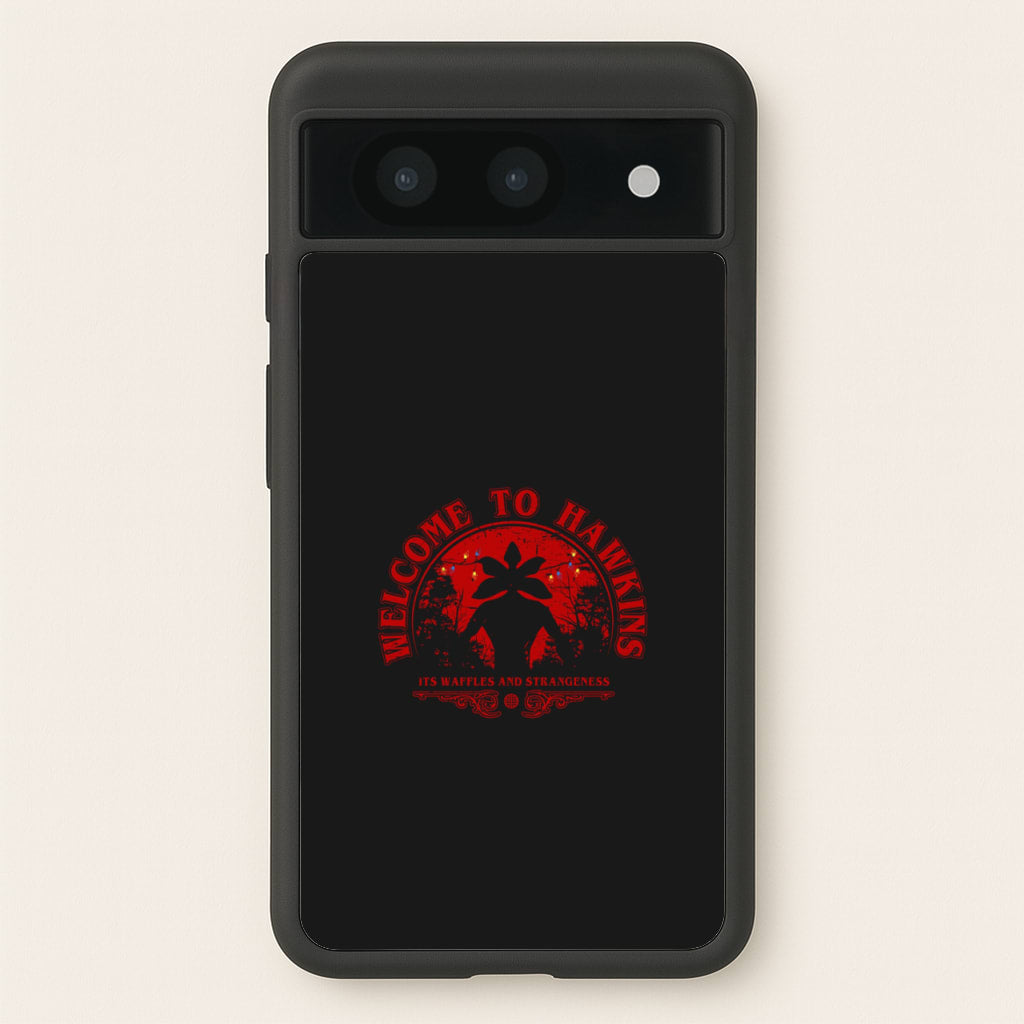Welcome To Hawkings - Stranger Things Phone Case for Google Pixel 8a