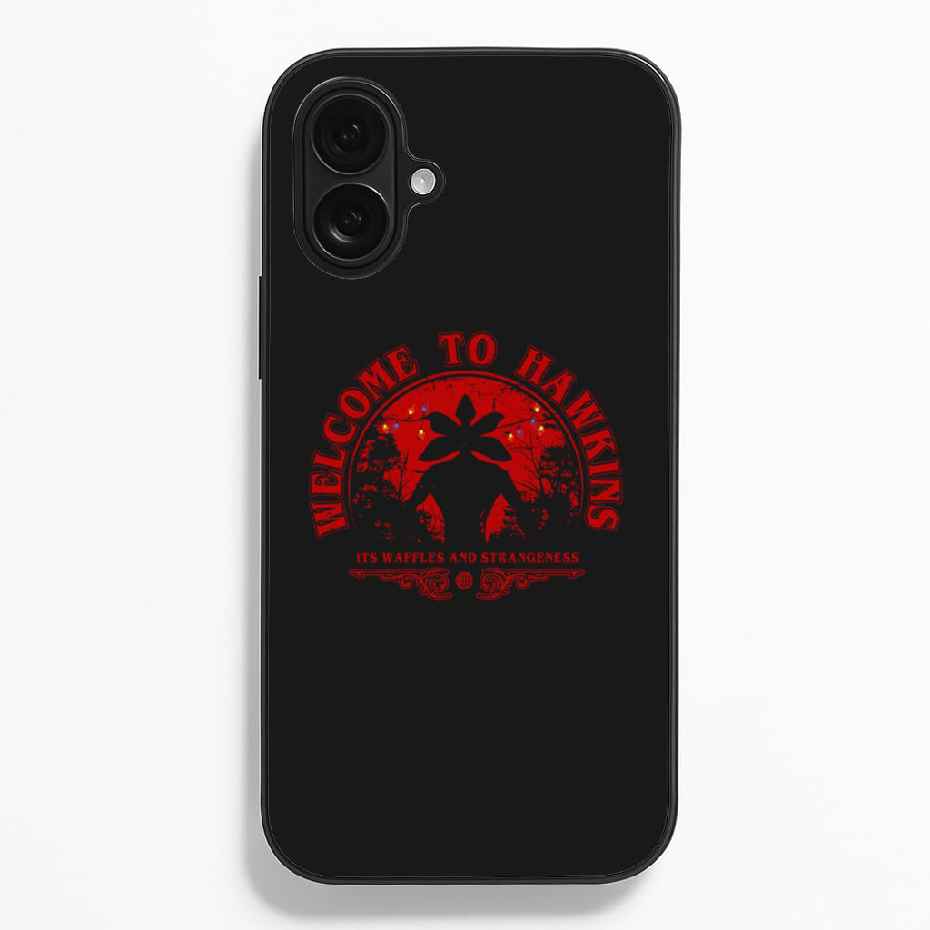 Welcome To Hawkings - Stranger Things Phone Case for iPhone 16 Plus