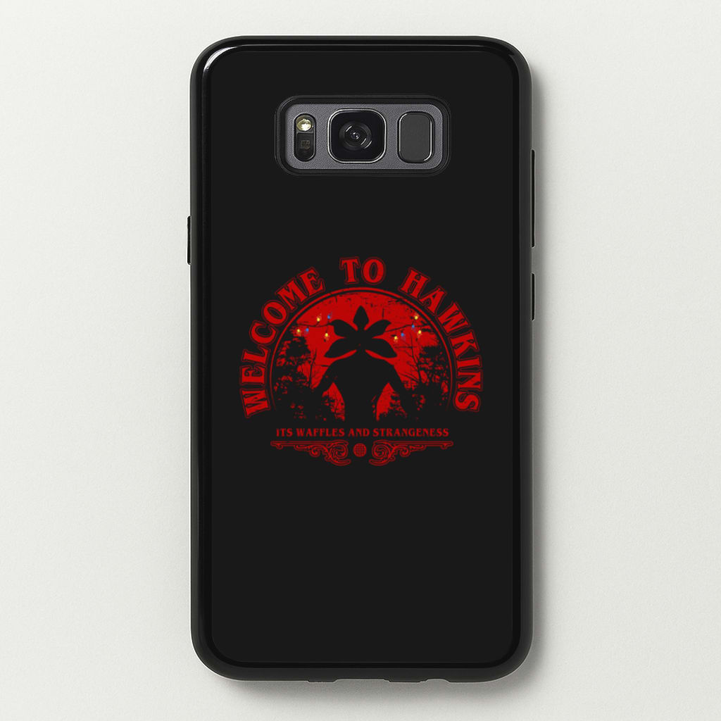 Welcome To Hawkings - Stranger Things Phone Case for Galaxy S8 Plus