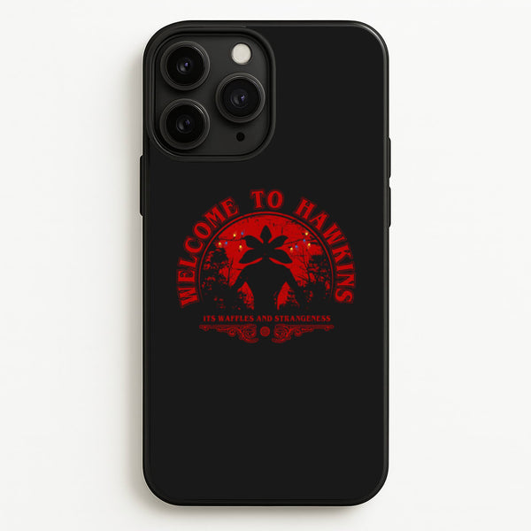 Welcome To Hawkings - Stranger Things Phone Case for iPhone 11 Pro Max