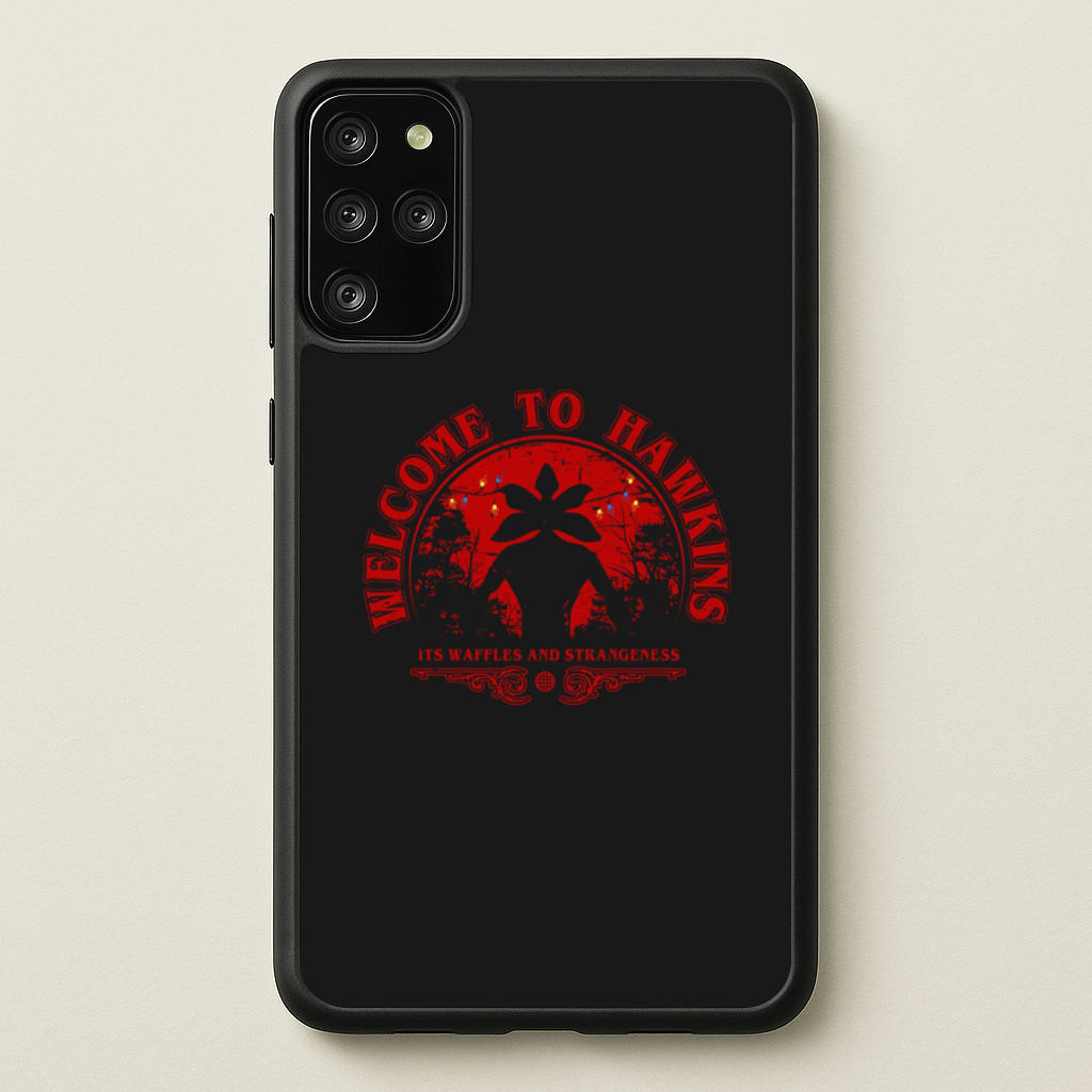 Welcome To Hawkings - Stranger Things Phone Case for Galaxy S20 Plus