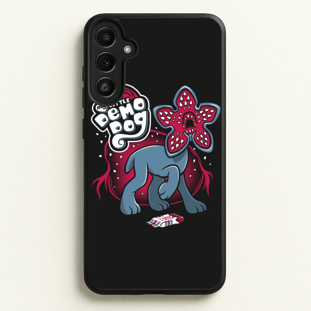 My Little Demo Dog - Stranger Things Phone Case for Galaxy A34