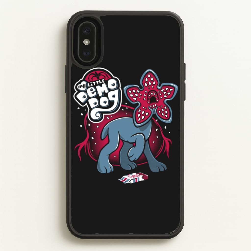 My Little Demo Dog - Stranger Things Phone Case for iPhone XS Max