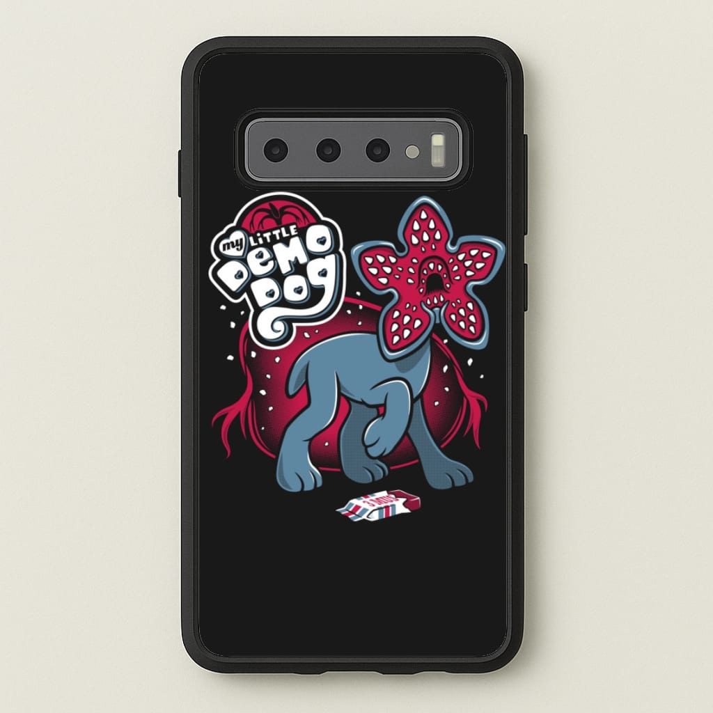 My Little Demo Dog - Stranger Things Phone Case for Galaxy S10