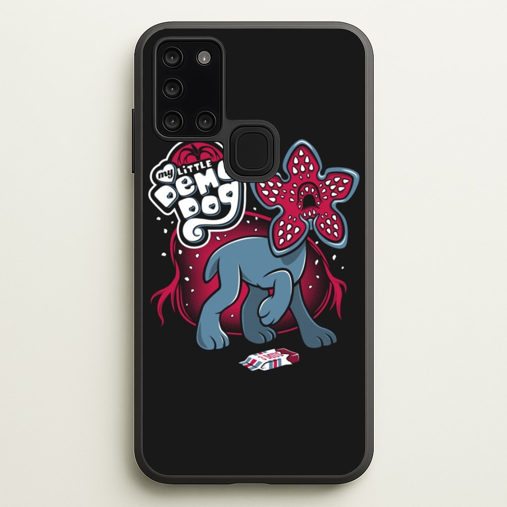 My Little Demo Dog - Stranger Things Phone Case for Galaxy A21s