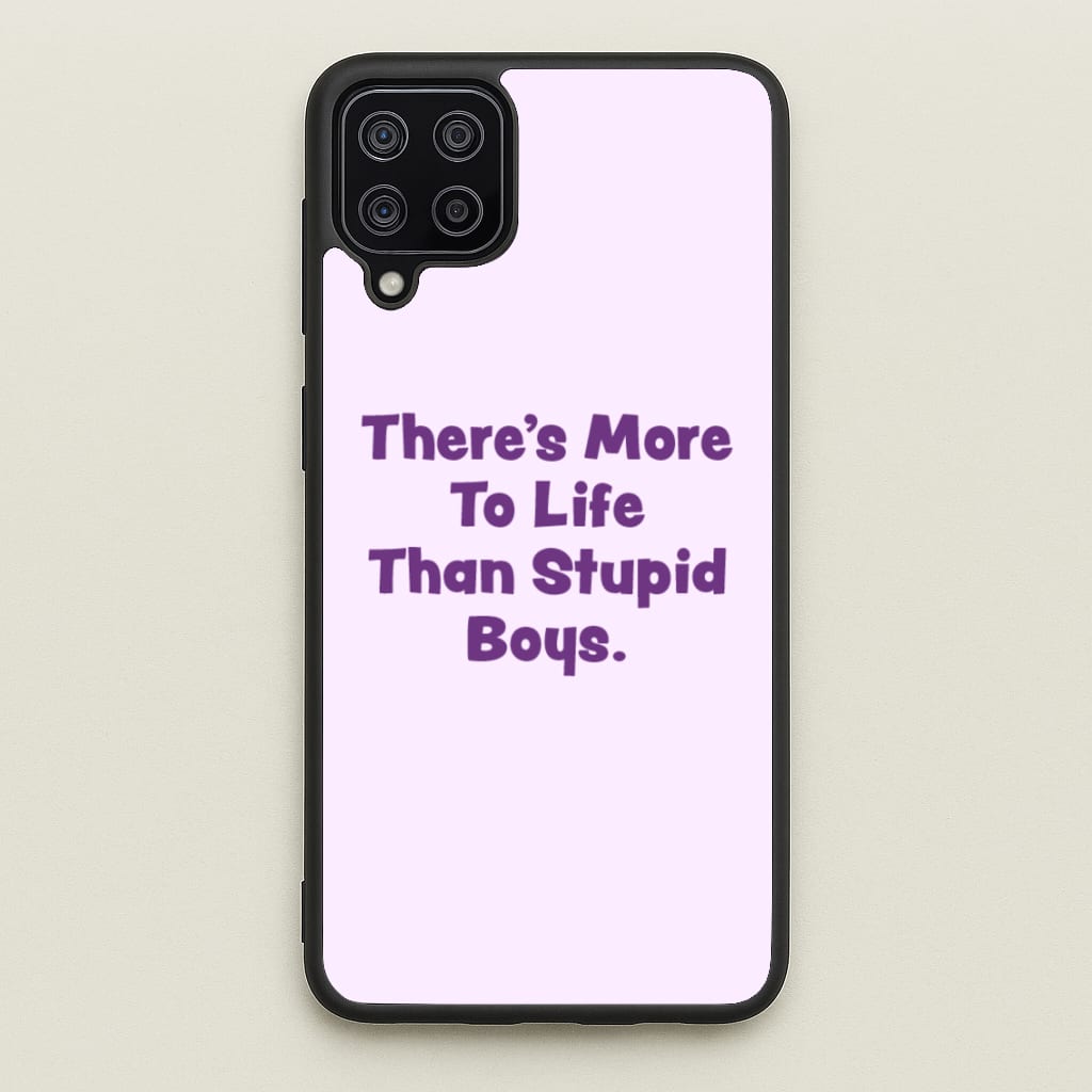 More To Life - Stranger Things Phone Case for Galaxy A12