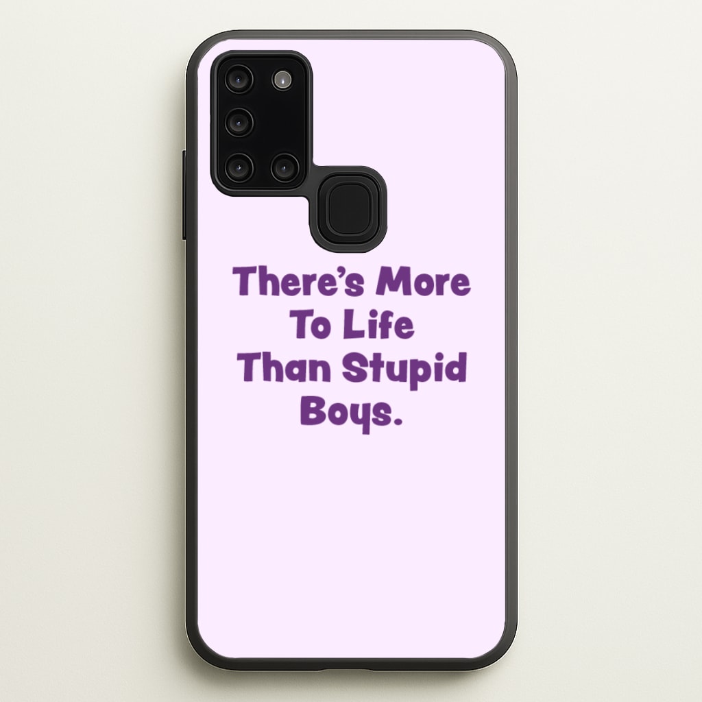 More To Life - Stranger Things Phone Case for Galaxy A21s