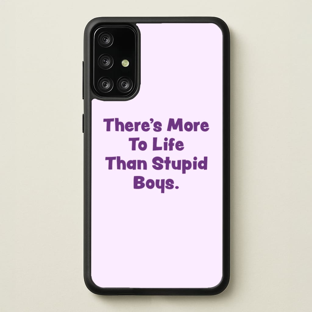 More To Life - Stranger Things Phone Case for Galaxy A71