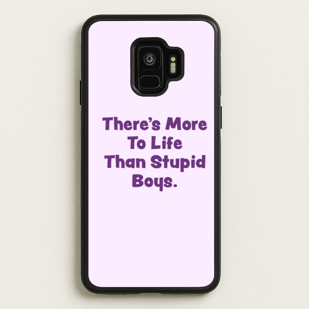 More To Life - Stranger Things Phone Case for Galaxy S9