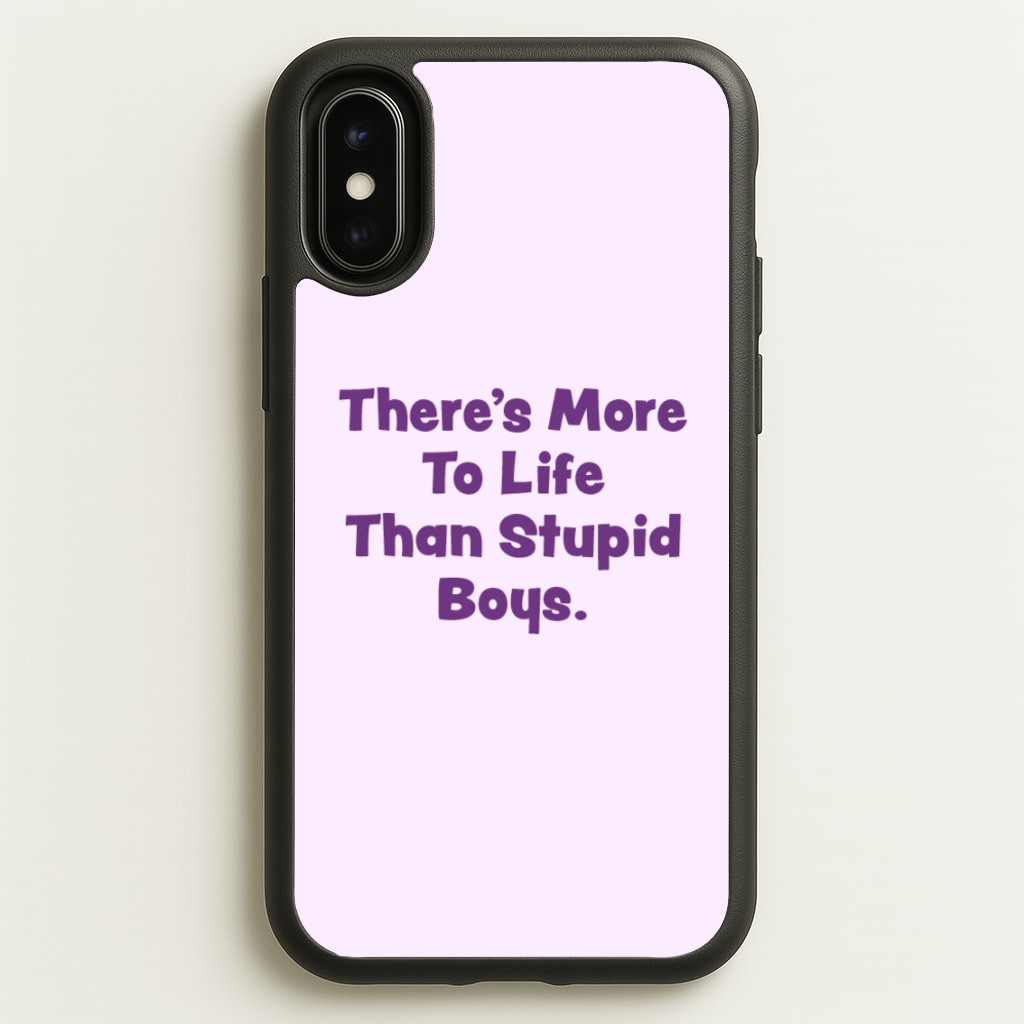 More To Life - Stranger Things Phone Case for iPhone X / XS