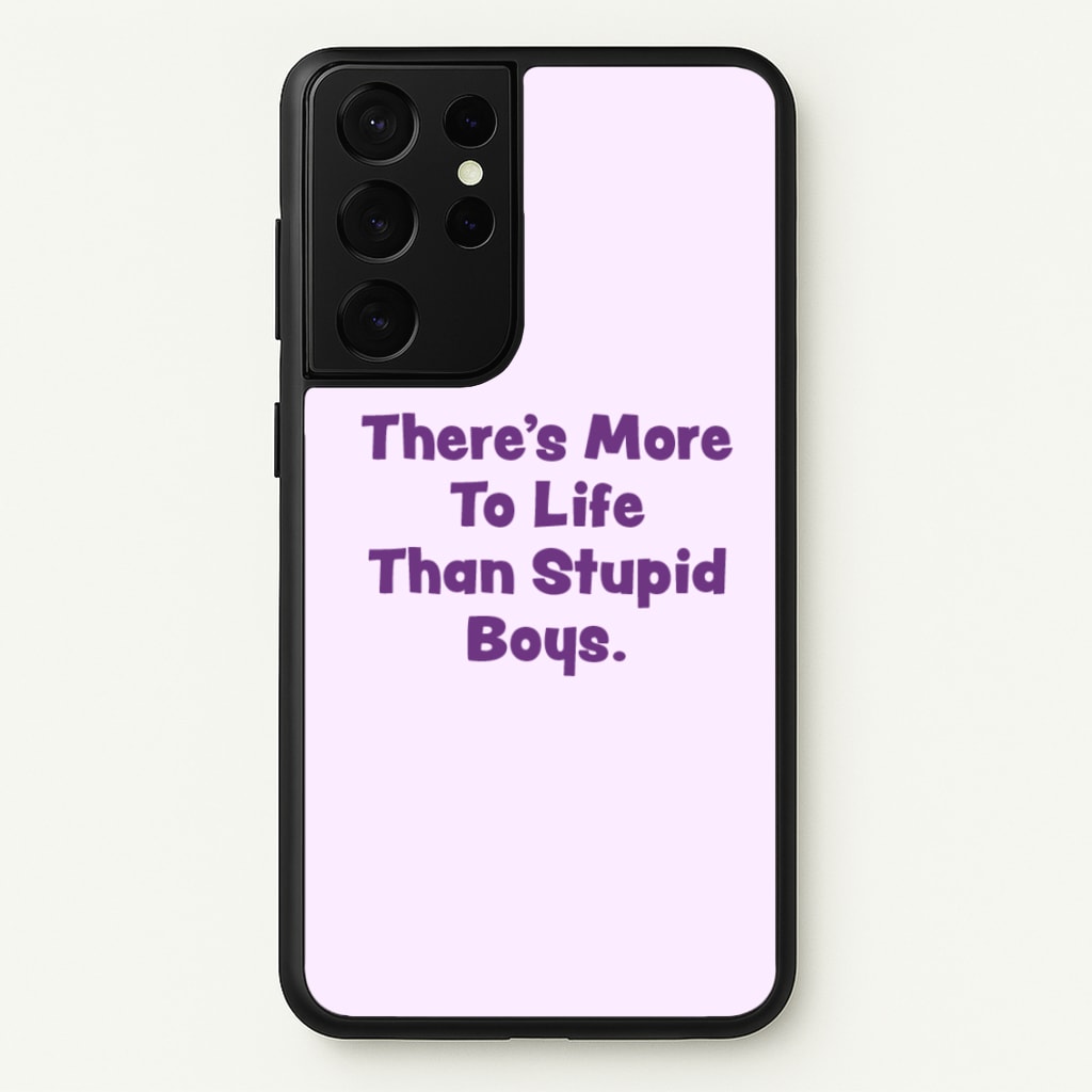 More To Life - Stranger Things Phone Case for Galaxy S21 Ultra