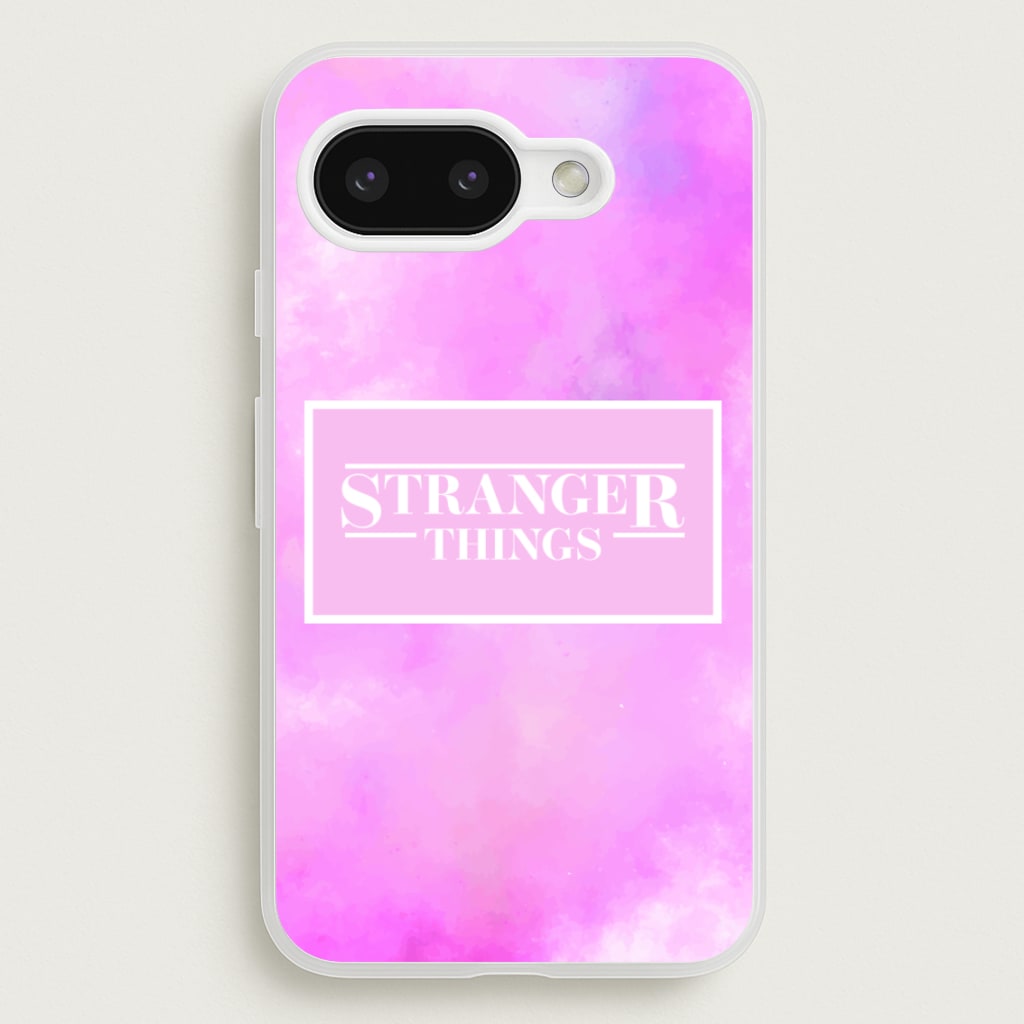 Pink Galaxy Stranger - Stranger Things Phone Case for Google Pixel 9a