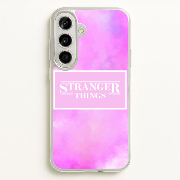 Pink Galaxy Stranger - Stranger Things Phone Case for Galaxy A56