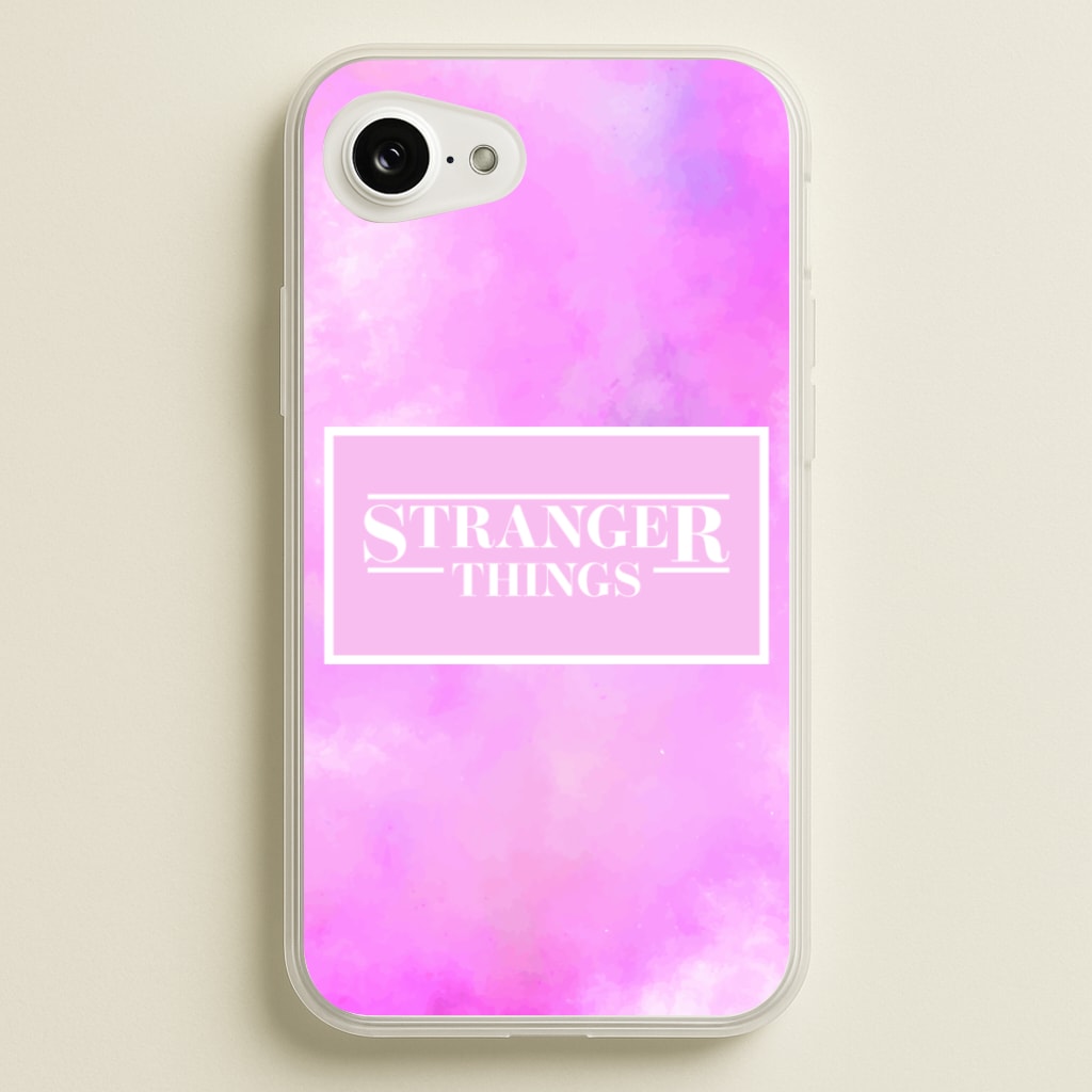 Pink Galaxy Stranger - Stranger Things Phone Case for iPhone 16e