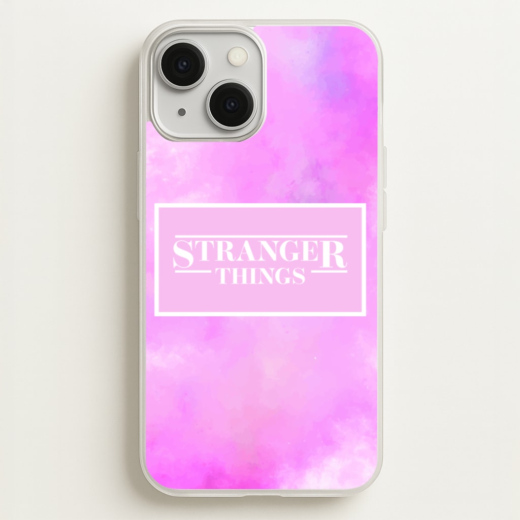 Pink Galaxy Stranger  - Stranger Things Phone Case for iPhone 13