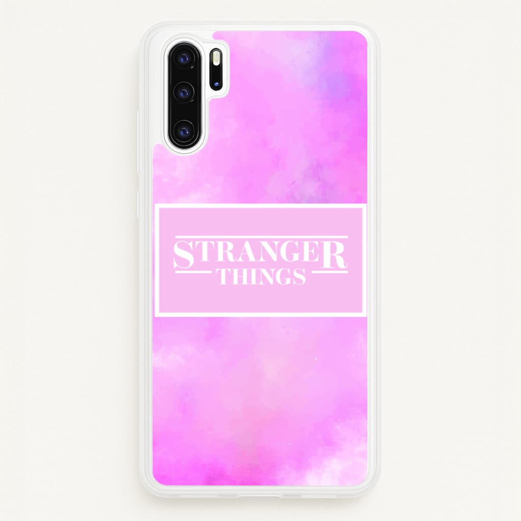 Pink Galaxy Stranger - Stranger Things Phone Case for Huawei P30 Pro