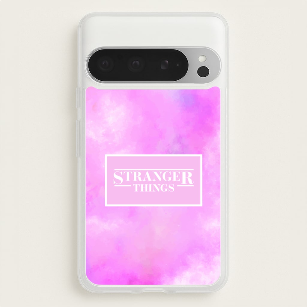 Pink Galaxy Stranger - Stranger Things Phone Case for Google Pixel 9 Pro XL