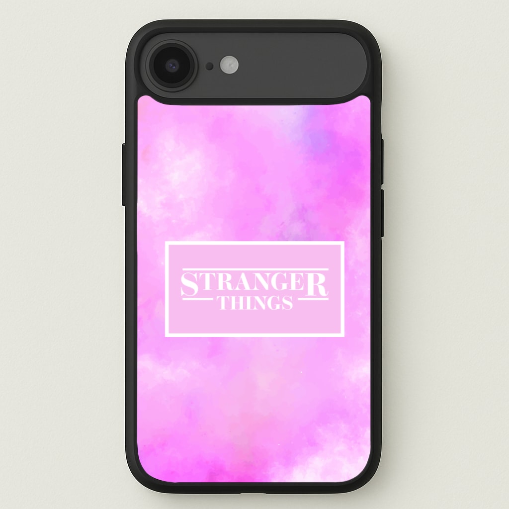 Pink Galaxy Stranger Phone Case for iPhone 17 Air