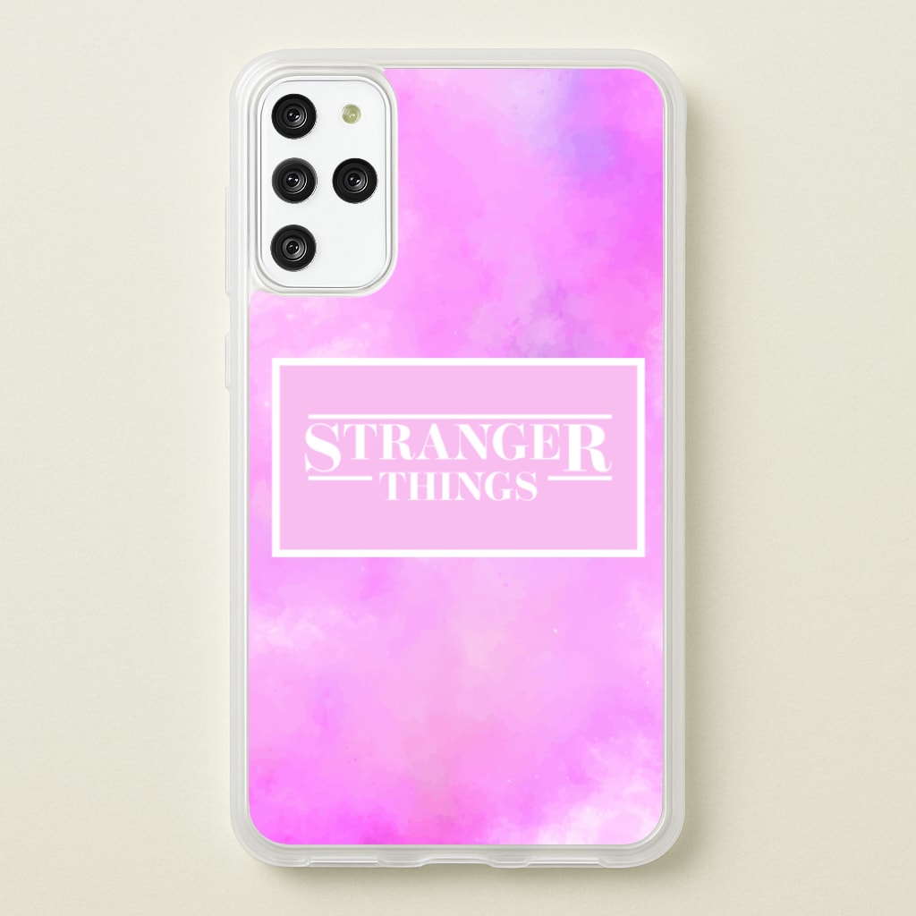 Pink Galaxy Stranger - Stranger Things Phone Case for Galaxy S20 Plus