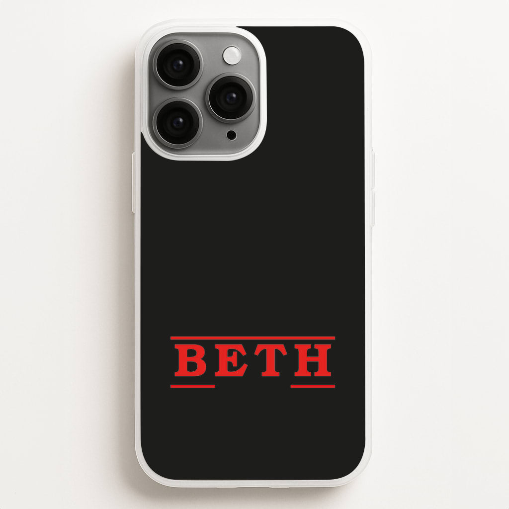 Title - Personalised Stranger - Stranger Things Phone Case for iPhone 11 Pro Max