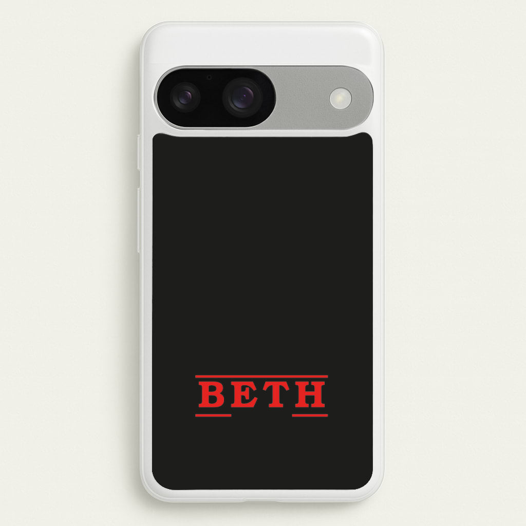 Title - Personalised Stranger - Stranger Things Phone Case for Google Pixel 9 / 9 Pro