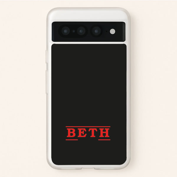 Title - Personalised Stranger - Stranger Things Phone Case for Google Pixel 7 Pro