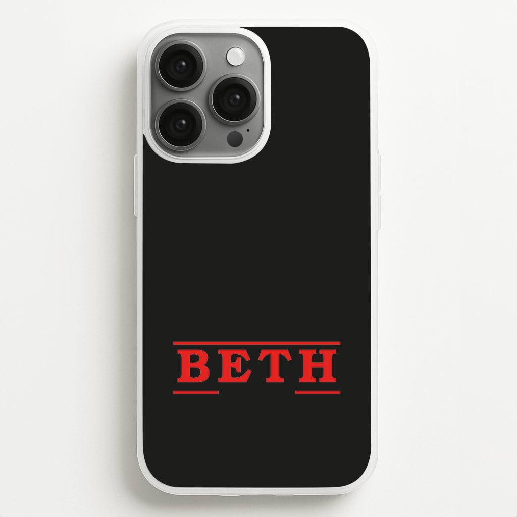 Title - Personalised Stranger - Stranger Things Phone Case for iPhone 13 Pro Max