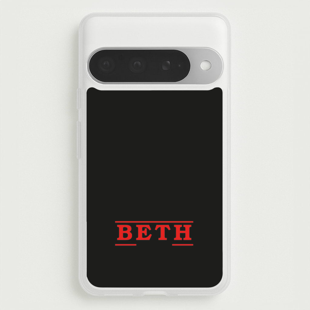Title - Personalised Stranger Phone Case for Google Pixel 10 Pro XL