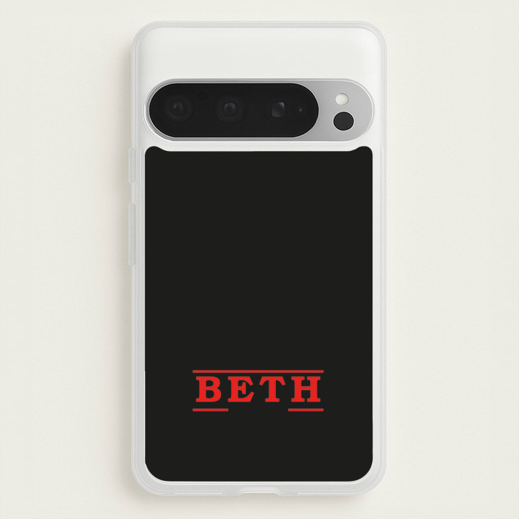 Title - Personalised Stranger - Stranger Things Phone Case for Google Pixel 9 Pro XL