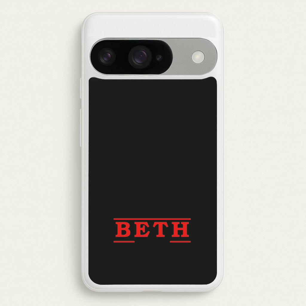 Title - Personalised Stranger Phone Case for Google Pixel 10 / 10 Pro
