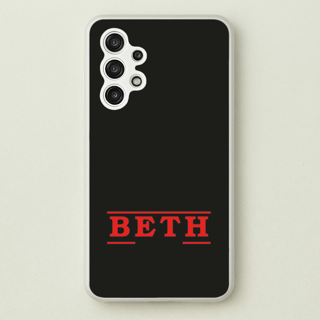 Title - Personalised Stranger - Stranger Things Phone Case for Galaxy A13