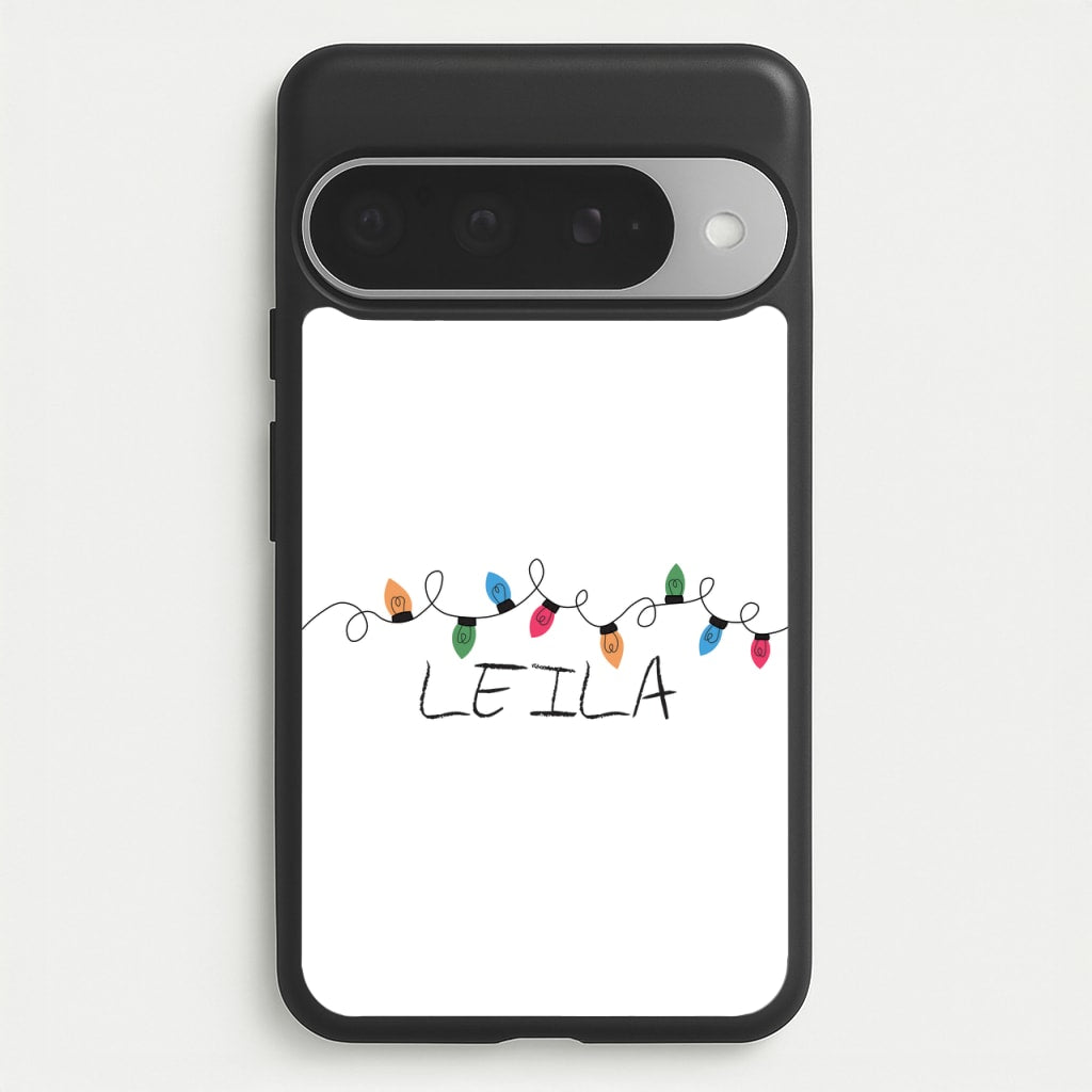 Fairy Lights - Personalised Stranger Phone Case for Google Pixel 10 Pro XL