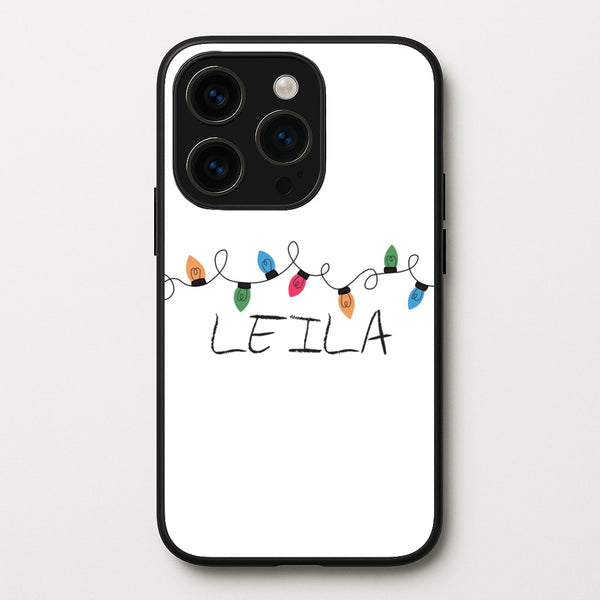 Fairy Lights - Personalised Stranger - Stranger Things Phone Case for iPhone 14 Pro Max