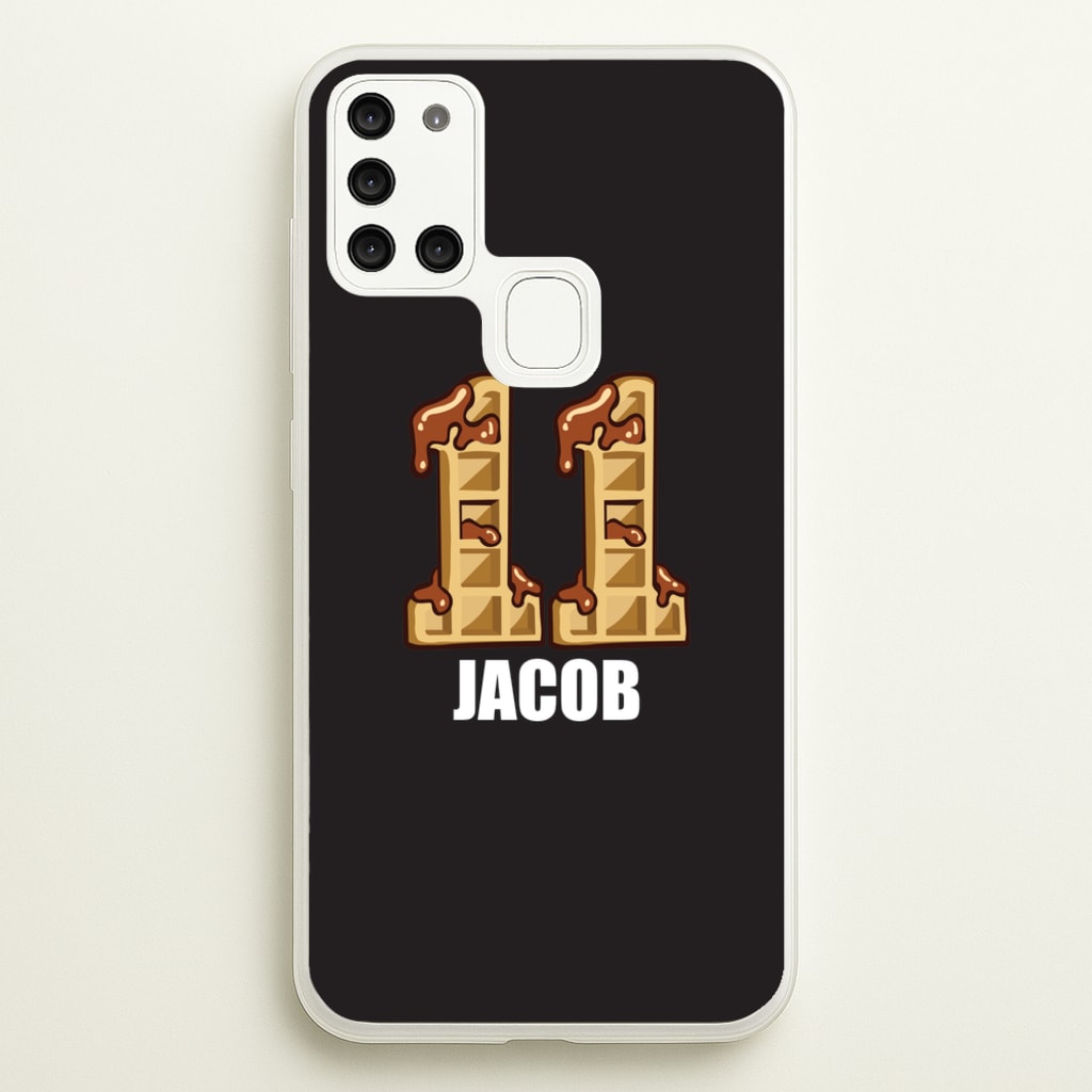 Eleven - Personalised Stranger - Stranger Things Phone Case for Galaxy A21s