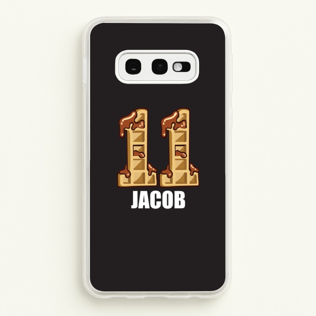 Eleven - Personalised Stranger - Stranger Things Phone Case for Galaxy S10e