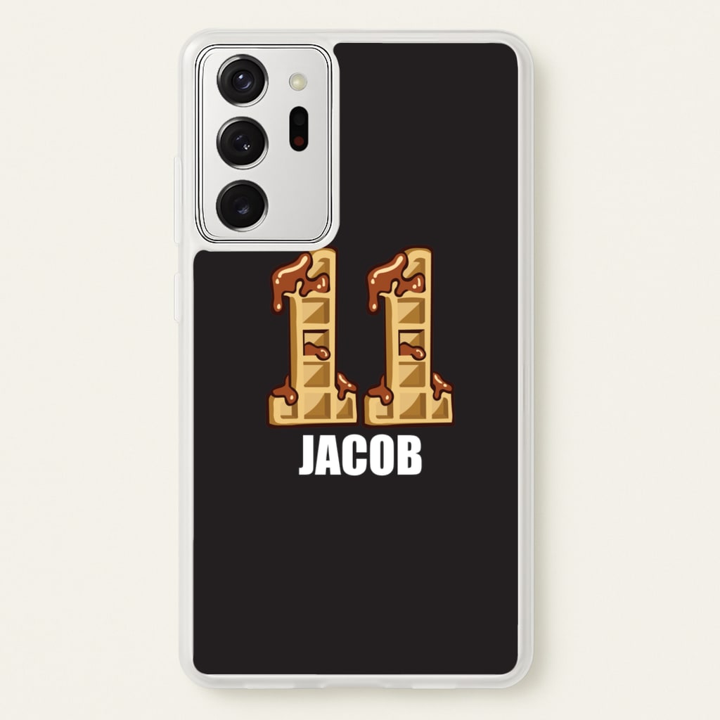 Eleven - Personalised Stranger - Stranger Things Phone Case for Galaxy Note 20 Ultra