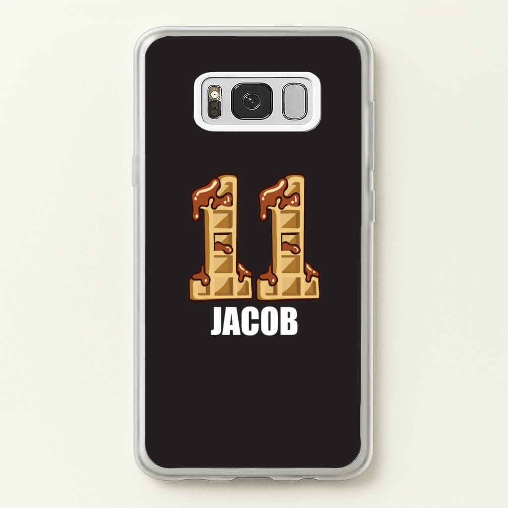 Eleven - Personalised Stranger - Stranger Things Phone Case for Galaxy S8