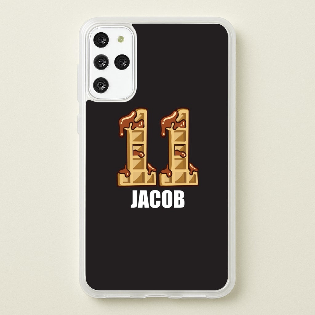 Eleven - Personalised Stranger - Stranger Things Phone Case for Galaxy S20 Plus