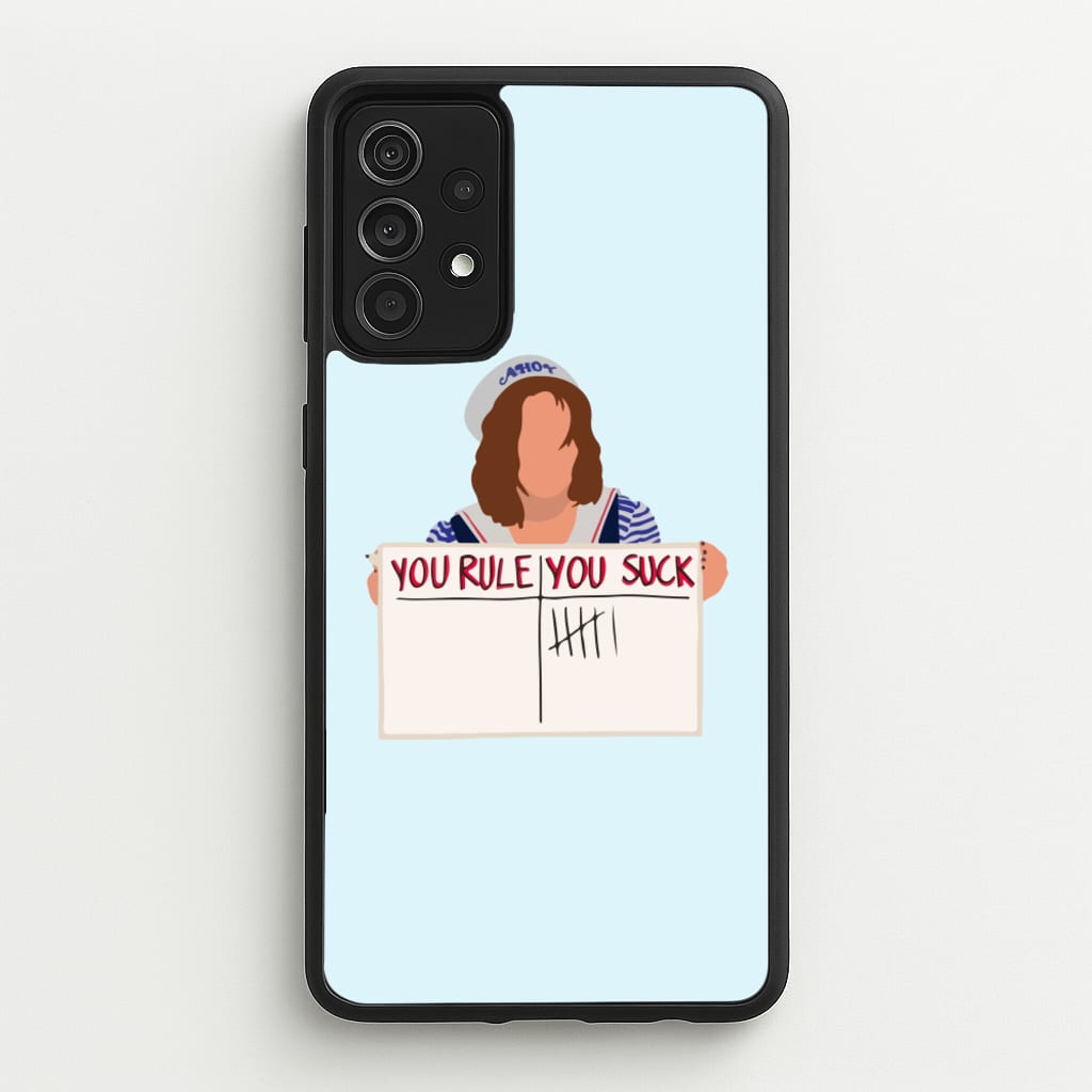 You Suck Tally - Stranger Things Phone Case for Galaxy A52 / A52s