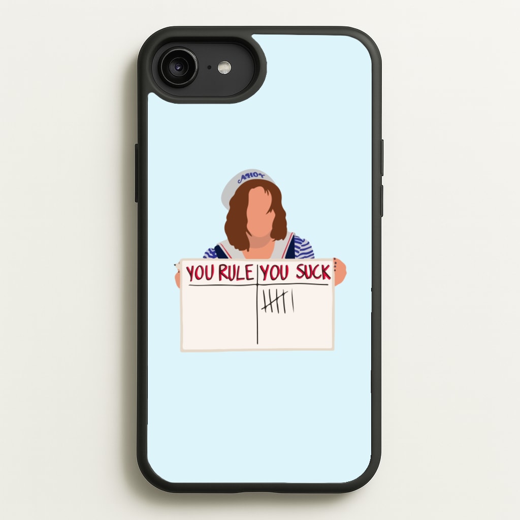 You Suck Tally - Stranger Things Phone Case for iPhone 6 Plus / 7 Plus / 8 Plus