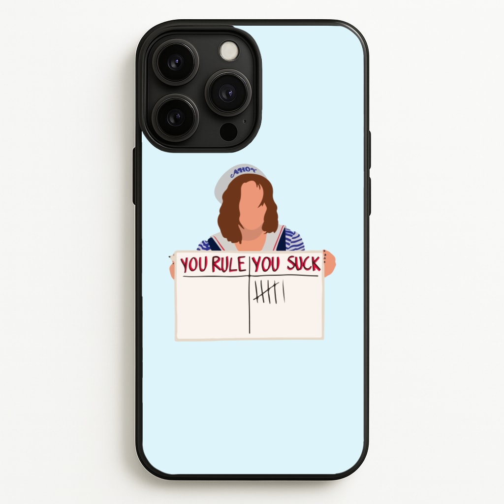 You Suck Tally - Stranger Things Phone Case for iPhone 13 Pro Max