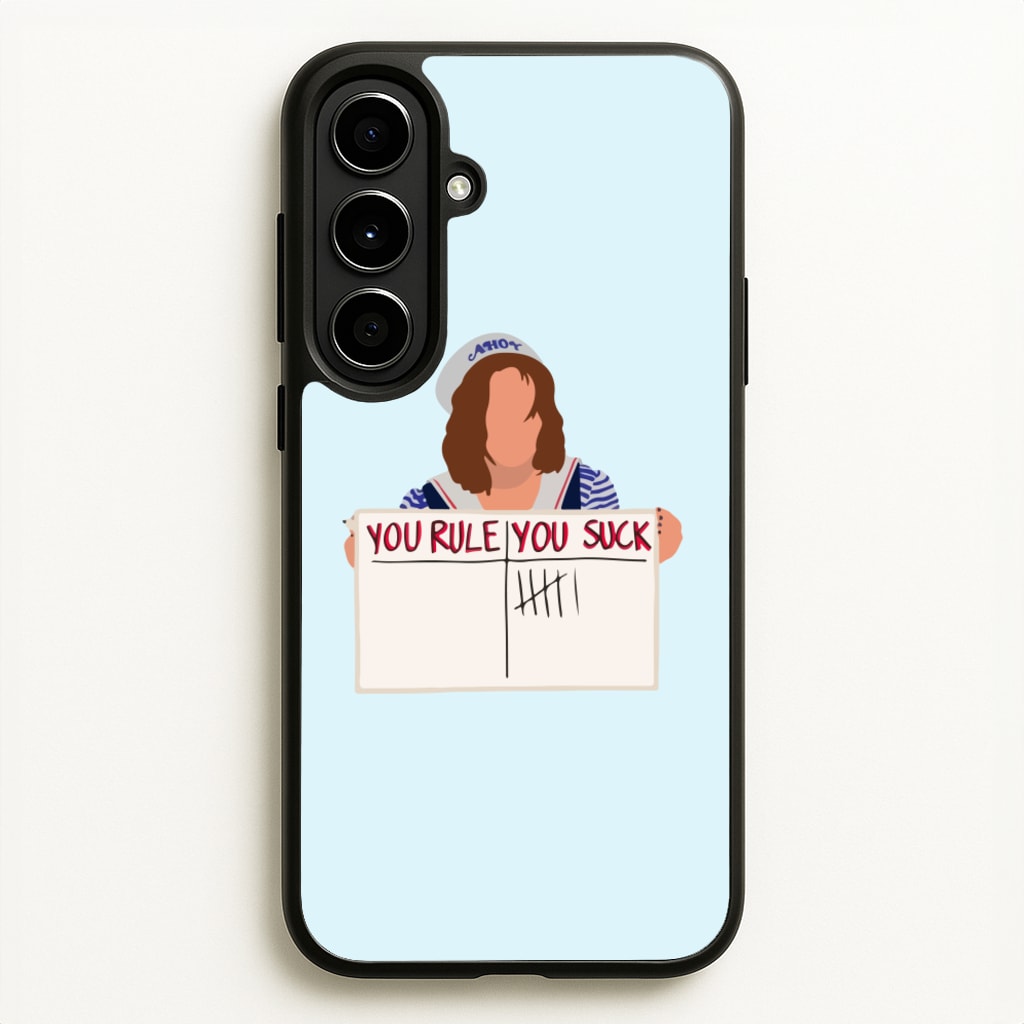 You Suck Tally - Stranger Things Phone Case for Galaxy A56