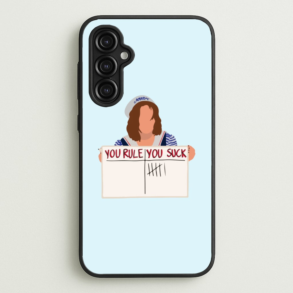 You Suck Tally - Stranger Things Phone Case for Galaxy A14