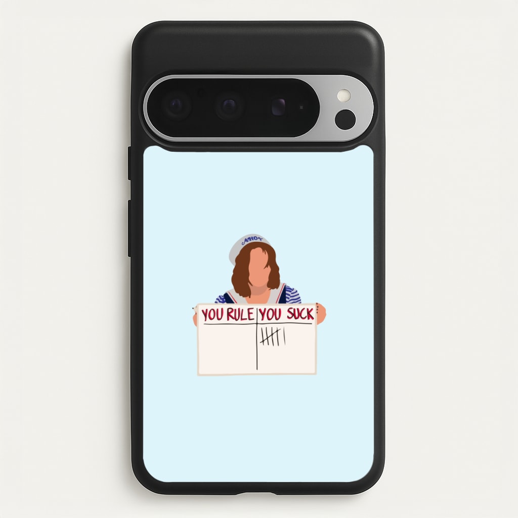 You Suck Tally - Stranger Things Phone Case for Google Pixel 9 Pro XL