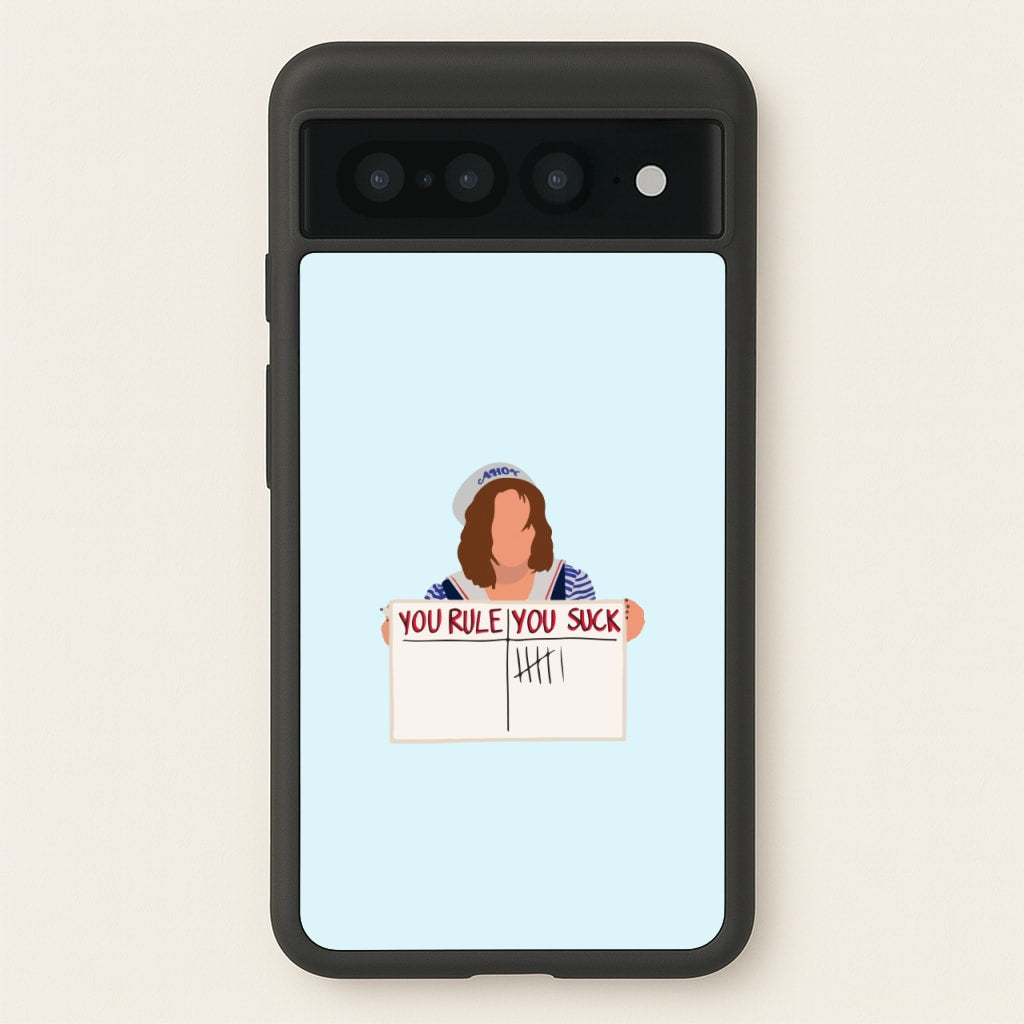 You Suck Tally - Stranger Things Phone Case for Google Pixel 7 Pro