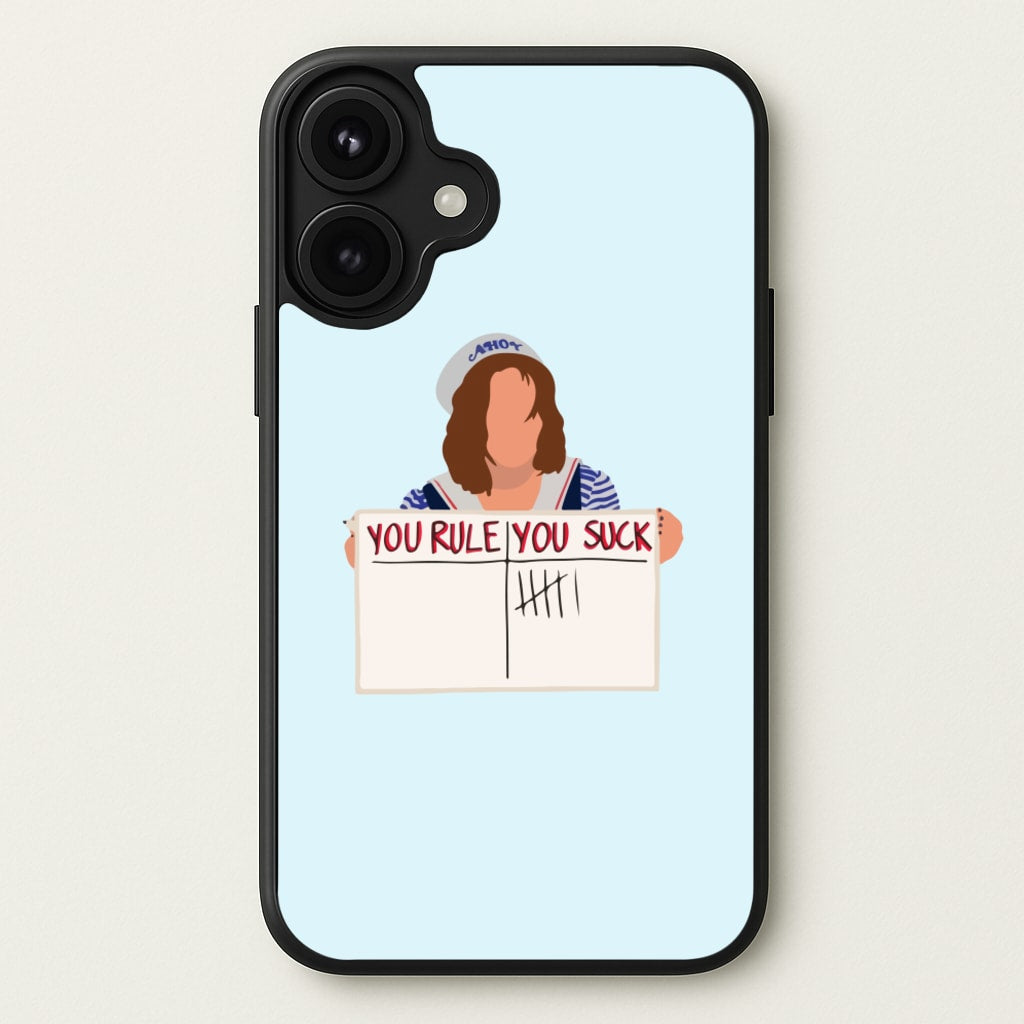 You Suck Tally Phone Case for iPhone 17