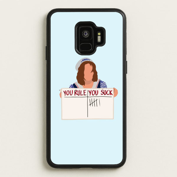You Suck Tally - Stranger Things Phone Case for Galaxy S9