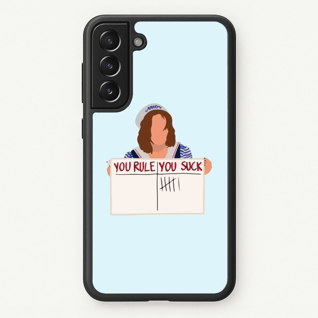 You Suck Tally - Stranger Things Phone Case for Galaxy S21