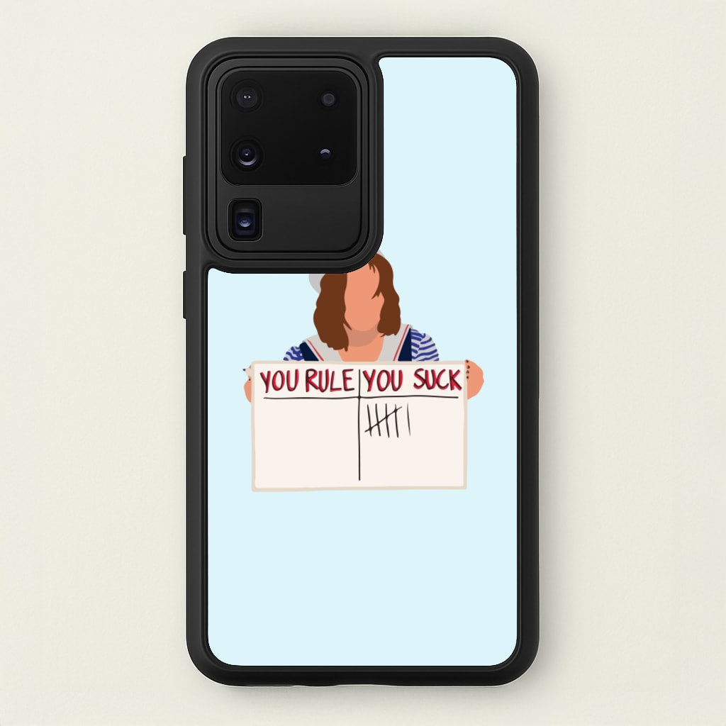 You Suck Tally - Stranger Things Phone Case for Galaxy S20 Ultra