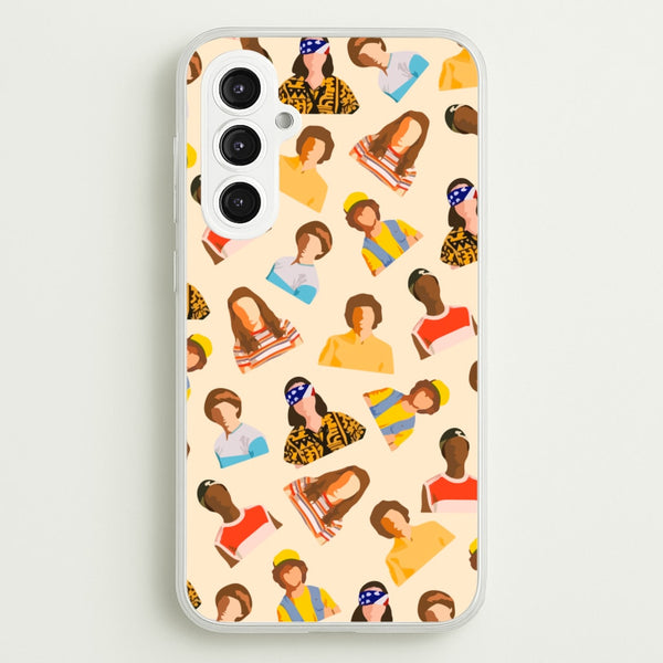 Stranger Pattern - Phone Case for Galaxy S23FE